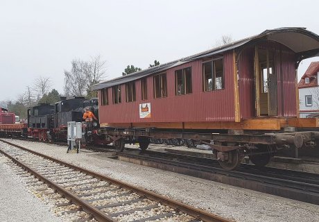 SAB Wagen 2703 Wacholderbar