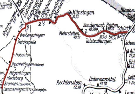 Zwischen Engstingen, Trochtelfingen und Gammertingen fahren Hardheimer Wolfsgrubenhütte wird Zug um Zug hergerichtet