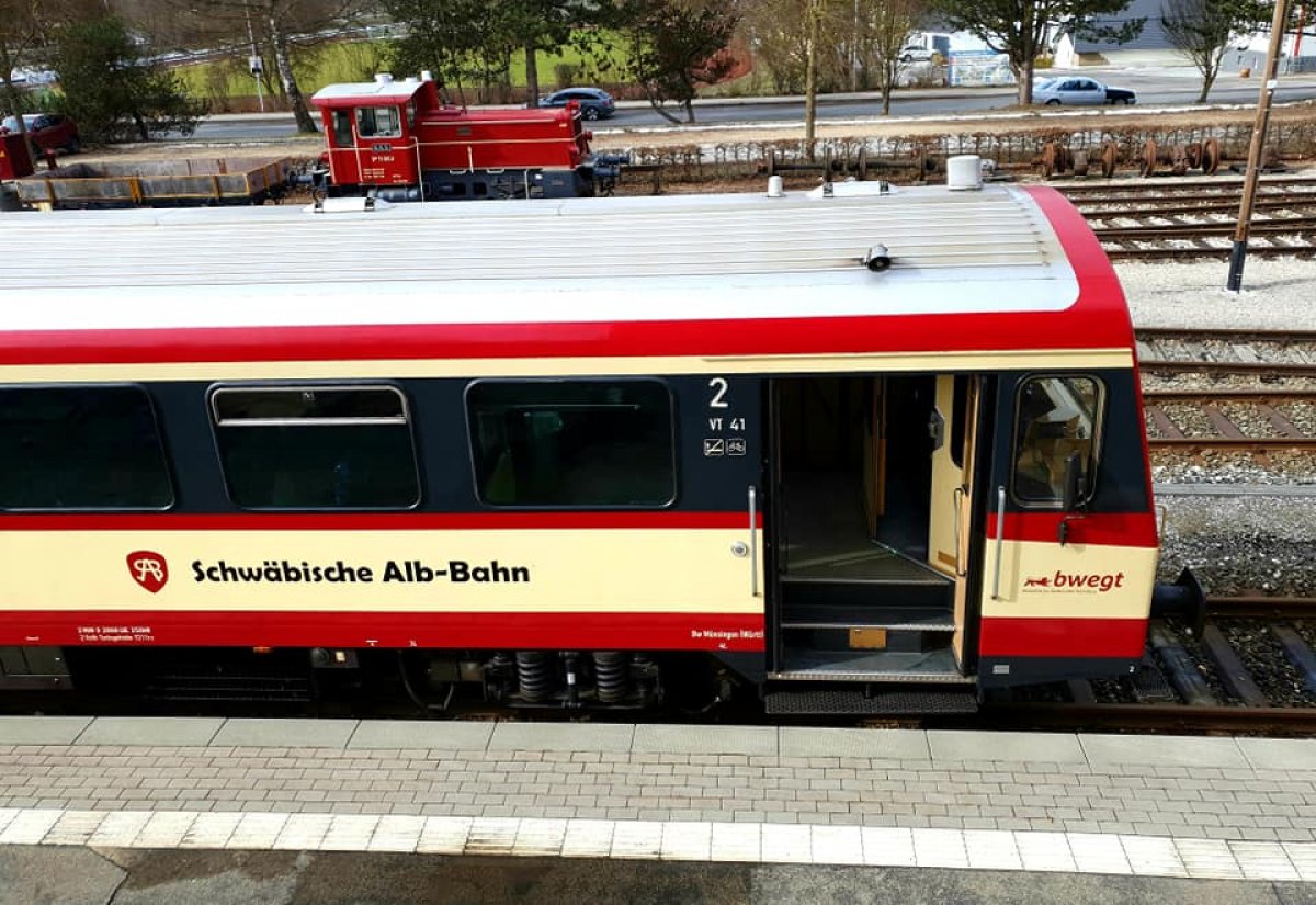 Die NE81Triebwagen SAB Schwäbische AlbBahn www.alb