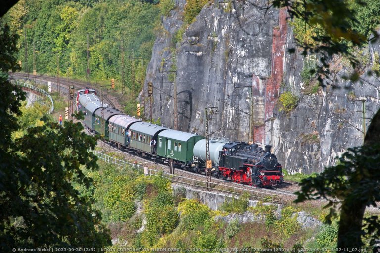 97 501 auf der Geislinger Steige